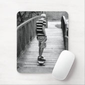 ロングボードブリッジライド マウスパッド (マウス)