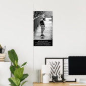 ロングボードライダー忍耐 ポスター (ホームオフィス)