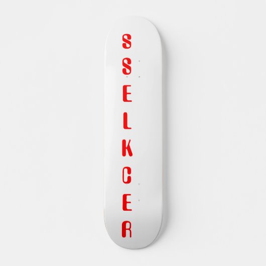 ロングボード木仕上げ スケートボード (正面)