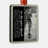 ロングボード独立 メタルオーナメント (右)