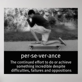 ロングボード祈りの言葉ポーズ ポスター