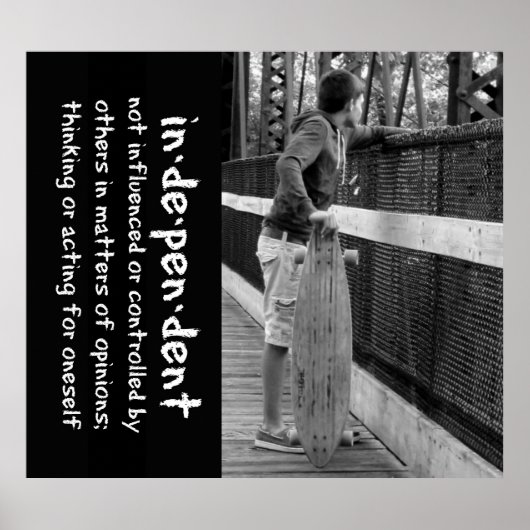 ロングボー10代のド姿勢引用文 ポスター (正面)