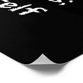 ロングボー10代のド姿勢引用文 ポスター (角)