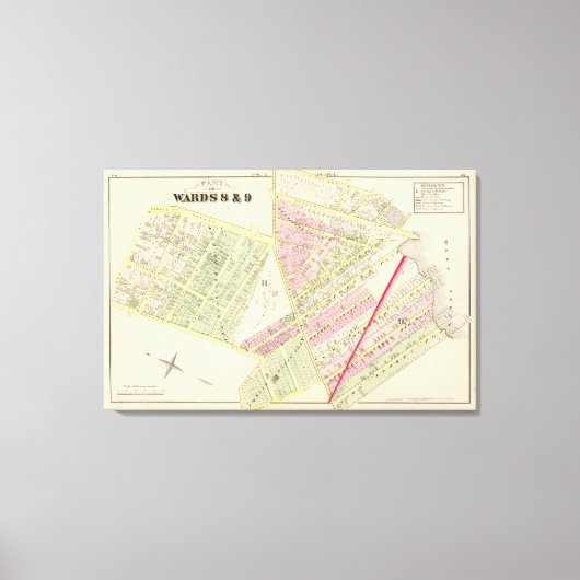 ロングポンドクランストン通りバプティスト教会 キャンバスプリント (正面)