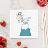 ロングマウンテンヤギ スタンダードランチョンナプキン (インサイチュ)