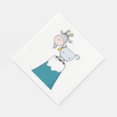 ロングマウンテンヤギ スタンダードランチョンナプキン (角)