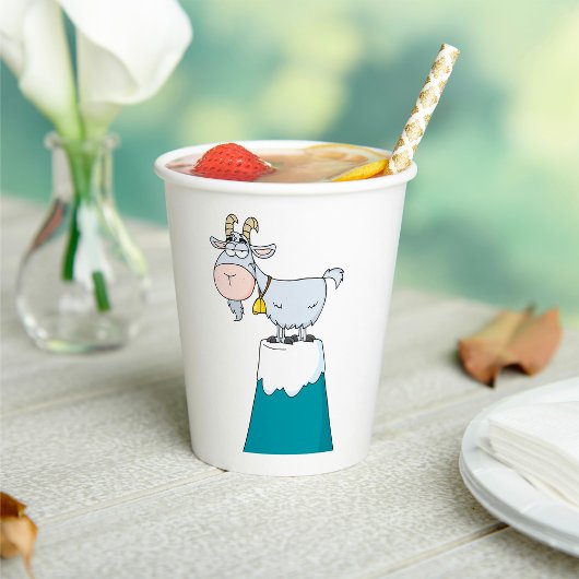ロングマウンテンヤギ 紙コップ