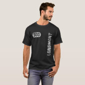 ロングモントコロラド303市外局番 Tシャツ (正面フル)