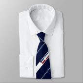 ロングモント(コロラド州)市旗ネックタイ ネクタイ (タイ)