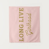 ロングライブガールフールガールルームプレイルーム子供部屋ウォール タペストリー (正面)