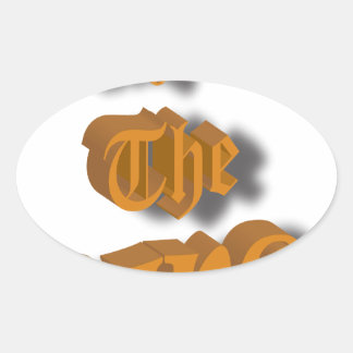 ロングライブザキングニースデザイン移調 楕円形シール