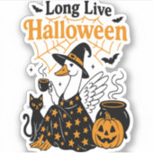 ロングライブハロウィーングースウィッチ シール (正面)