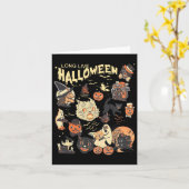 ロングライブハロウィーンヴィンテージパンプキンウィッチ幽霊Bl カード (黄色い花)