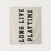 ロングライブプレイタイムボーイズルームプレイルーム子供部屋ウォール タペストリー (正面)