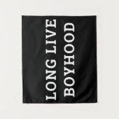 ロングライブボイフードボーイズルームプレイルーム子供部屋ウォール タペストリー (正面)