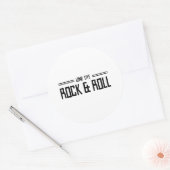 ロングライブロック転が ラウンドシール (封筒)