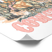 ロングライブ女性のカーボーイ – ウェスタン女性のカーボーイ ポスター (角)