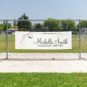 ロングラッシュアイライナーLash Extensionsピンクブラック 横断幕 (インサイチュ)