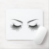 ロングラッシュアイラッシュエクステンション美しい マウスパッド (マウス)