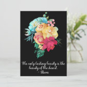 ロングラブブーケルーミ引用文 カード (スタンド正面)