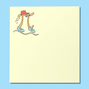 ロングランニングのPi - おもしろい Math Pi Guy Notepad ノートパッド