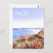 ロングリーフシドニーノーザンビーチレトロトラベル ポストカード (正面/裏面)