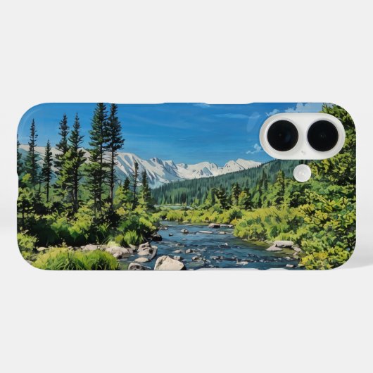 ロングレイクニアブレイナードレイク州パーク Case-Mate iPhoneケース (裏面 (横))