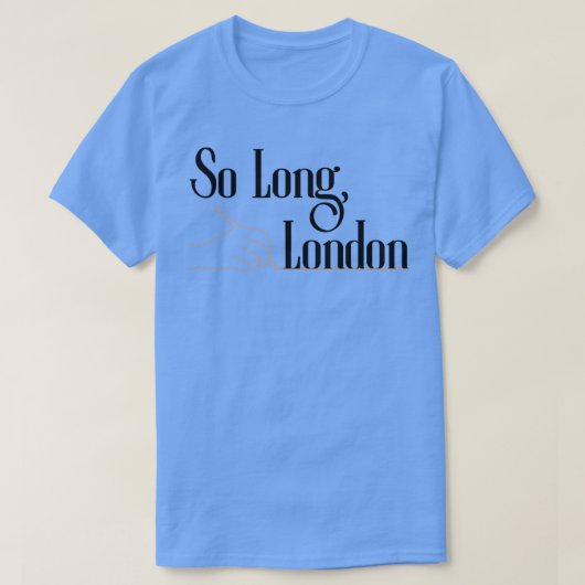 ロングロンドンTシャツ5 Tシャツ (デザイン正面)