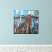 ロングロードホーム キャンバスプリント (インサイチュ (ウッドフロア))