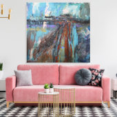 ロングロードホーム キャンバスプリント (インサイチュ (リビング))