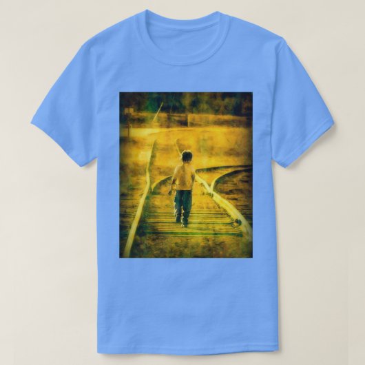 ロングロードホーム Tシャツ (デザイン正面)