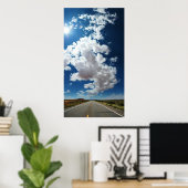 ロングロード、ロングクラウド ポスター (ホームオフィス)