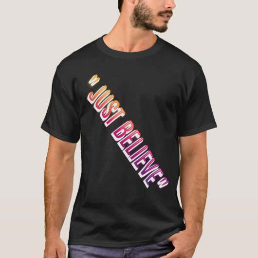ロング丈を着るモチベーション Tシャツ (正面)