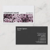 ロング写真019 -さくらんぼブロッサム 名刺 (正面/裏面)