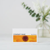 ロング写真038 – オレンジマリゴールド 名刺 (スタンド正面)