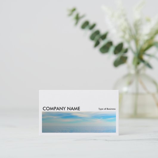 ロング写真083 – 熱帯海 名刺 (スタンド正面)