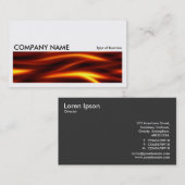 ロング写真08 – 火の舌 名刺 (正面/裏面)