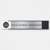 ロング名のみOfficeドアの署名名プレート サインプレート (正面)