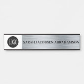 ロング名のみOfficeドアの署名名プレート サインプレート (正面)