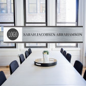 ロング名のみOfficeドアの署名名プレート サインプレート