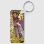 ロング婚約byアーサー・ヒューズ、ヴィンテージ・アート キーホルダー (裏面)