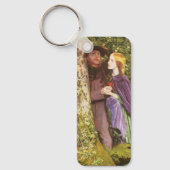 ロング婚約byアーサー・ヒューズ、ヴィンテージ・アート キーホルダー (正面)