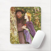 ロング婚約byアーサー・ヒューズ、ヴィンテージ・アート マウスパッド (マウス)