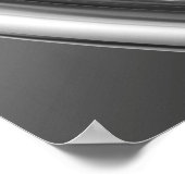 ロング春B&W ポスター (角)