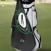 ロング最高のスショットMensスポーツグリーンのブラックゴルファー ゴルフタオル