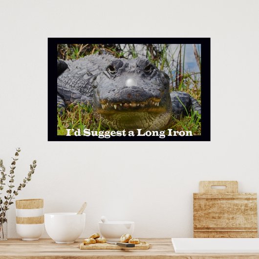 ロング・アイロンを提案したい ポスター (キッチン)