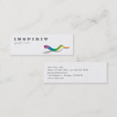 ロング・シューファー スキニー名刺 (正面/裏面)