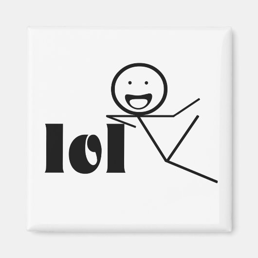 ロング・スティック・マン マグネット (正面)