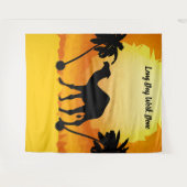 ロング ダット ワーク ドーン タペストリー (正面(横))