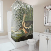 ロング – バードカレーバイアウドゥボンヴィンテージマーシュバード シャワーカーテン (インサイチュ)